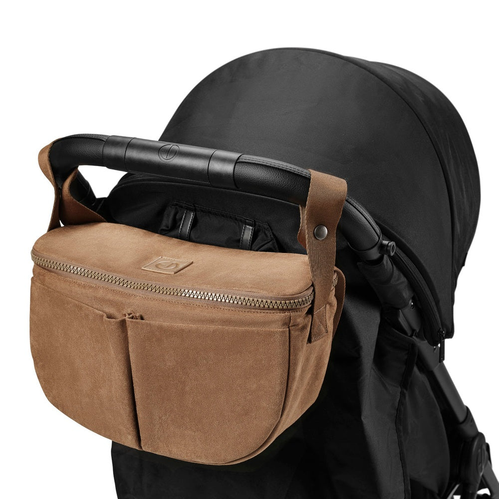 Organisateur Elodie demi-lune - marron caramel