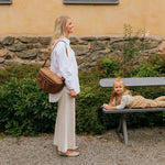 Elodie Organizer demi-lune - marron caramel
