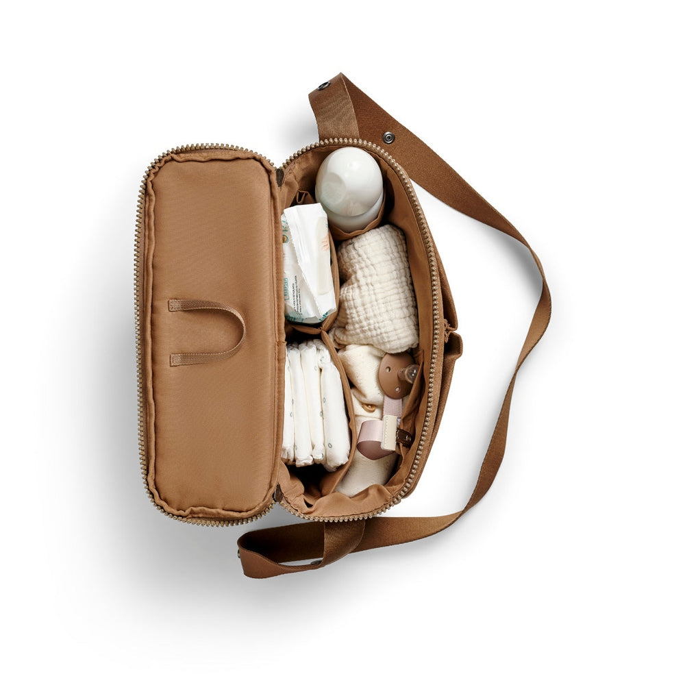 Elodie Organisateur demi-lune - brun caramel