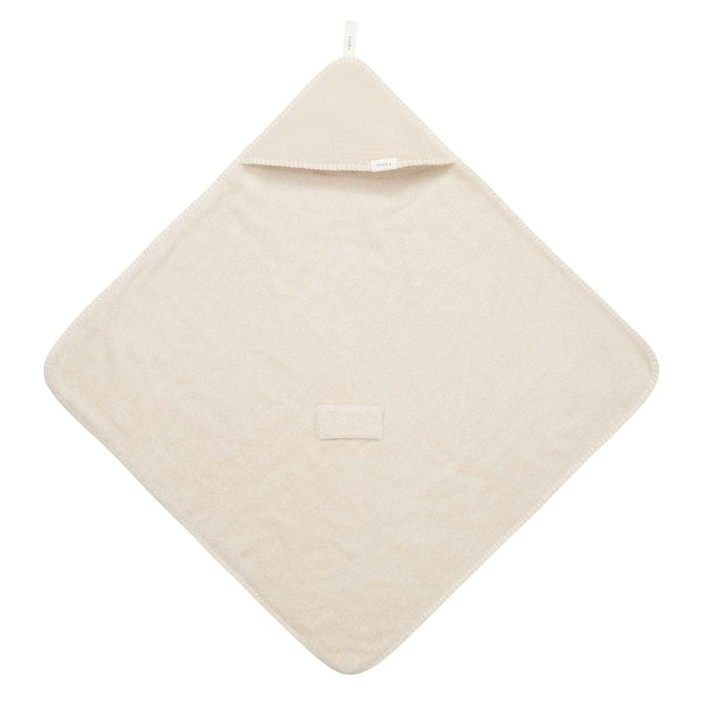 Koeka Couverture enveloppante Faro blanc chaud 100x100cm