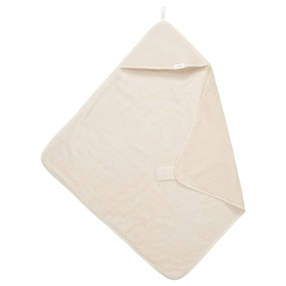 Koeka couverture d’emmaillotage Faro blanc chaud 100x100cm