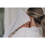 Koeka couverture d'emmaillotage Lace Elba stone 100x100cm
