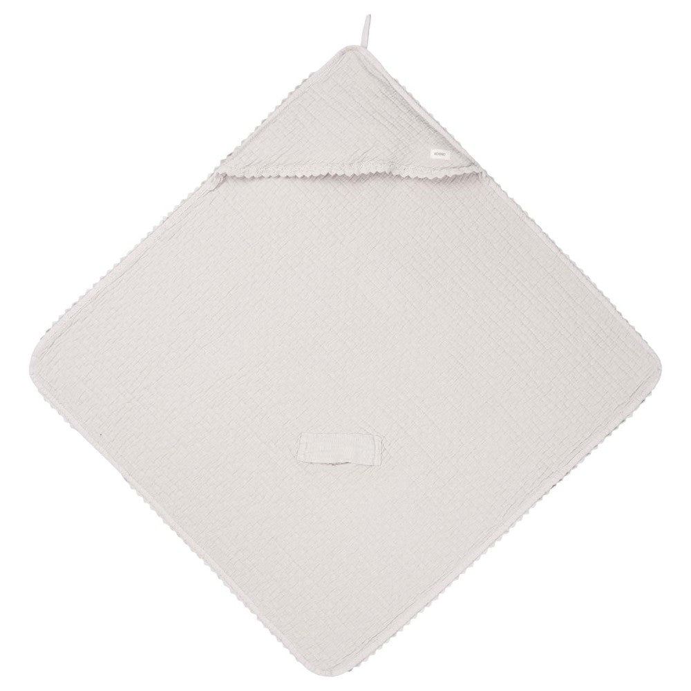 Koeka couverture d’emmaillotage Lace Elba stone 100x100cm