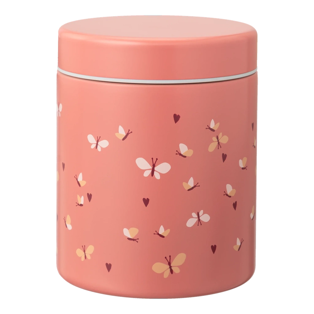 Pot de conservation / thermos alimentaire Fresk - Papillon