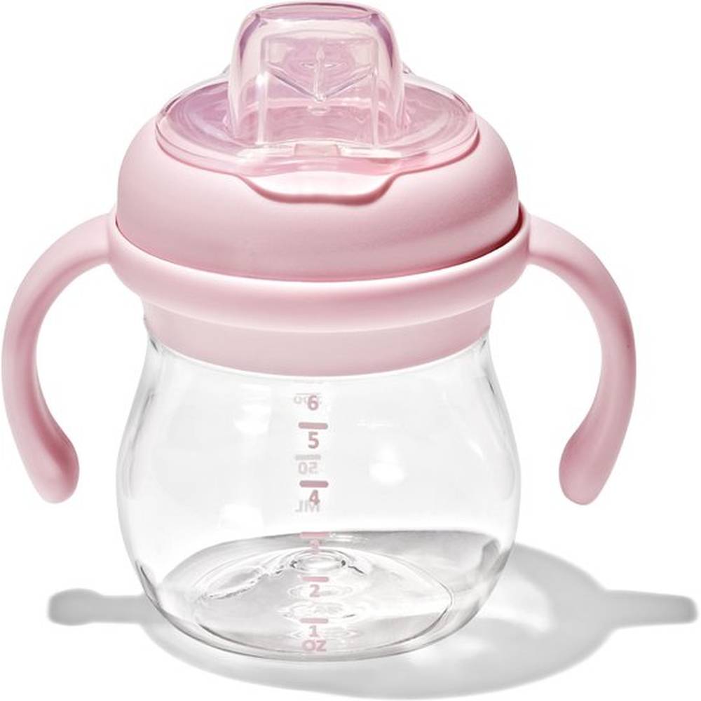 OXO TOT Gobelet anti-fuite avec bec souple 150 ml - Blossom