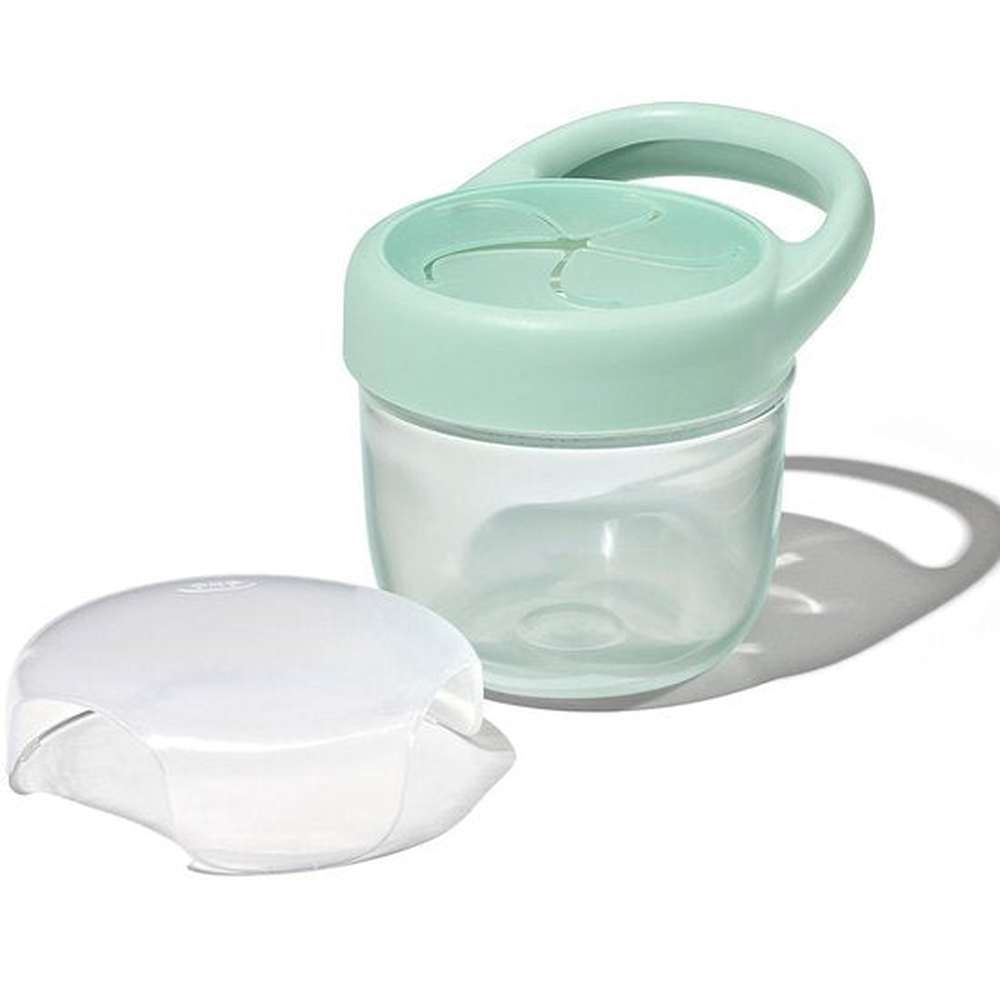 Boîtes à snacks OXO Tot avec couvercle - lot de 2 - Opal & Dusk