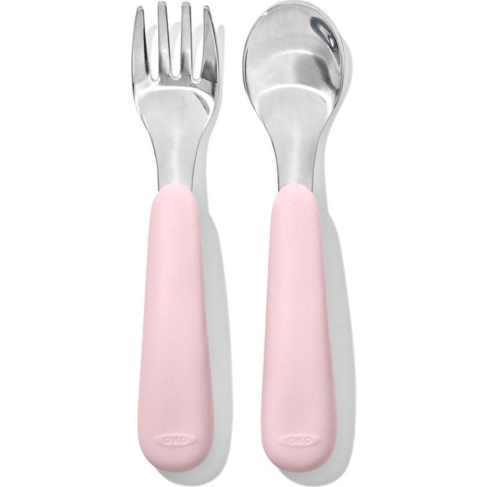 OXO TOT Fourchette et cuillère - Blossom