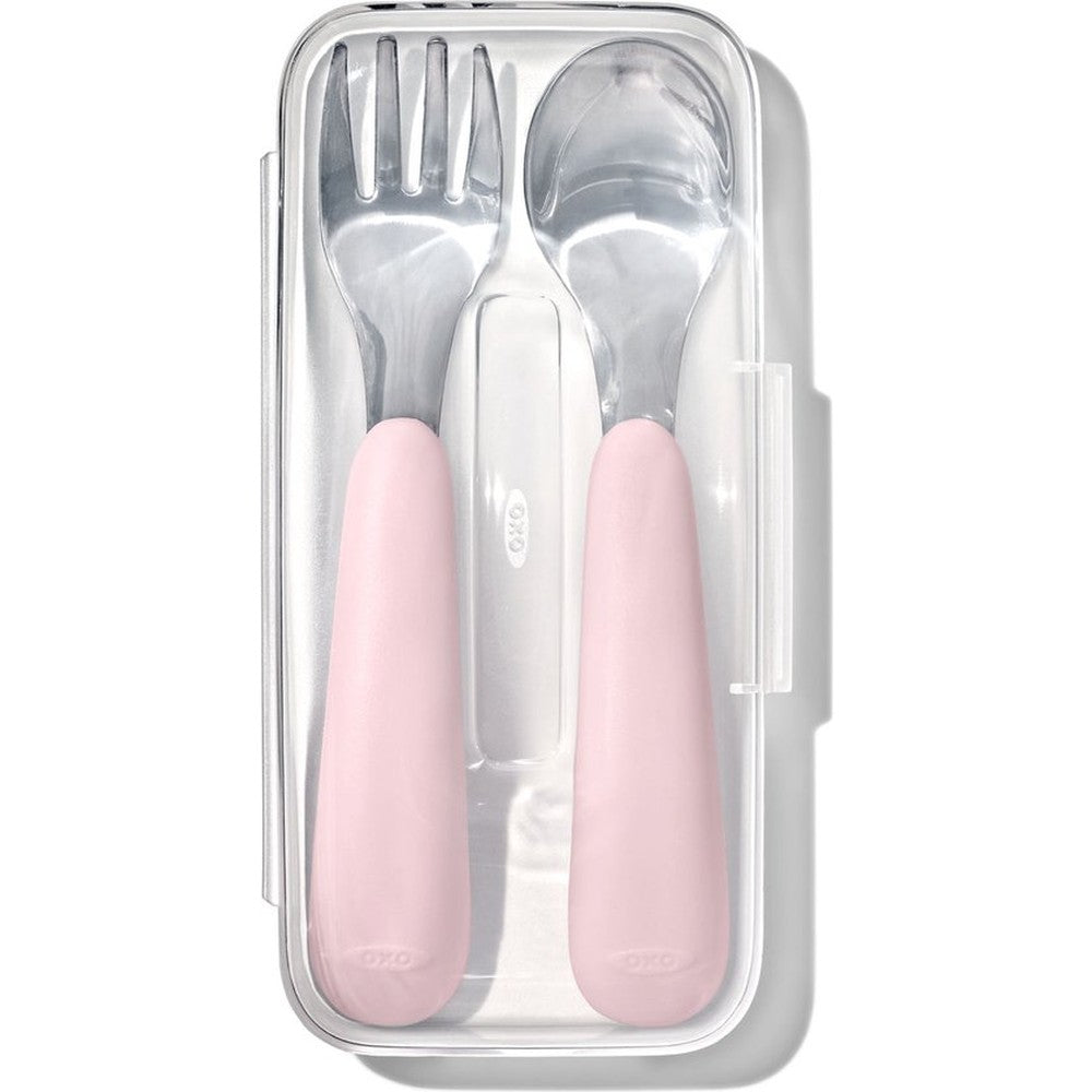 OXO TOT Fourchette et cuillère - Blossom