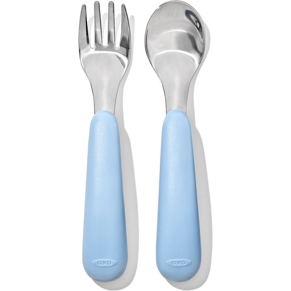 OXO Tot Fourchette et cuillère - Dusk