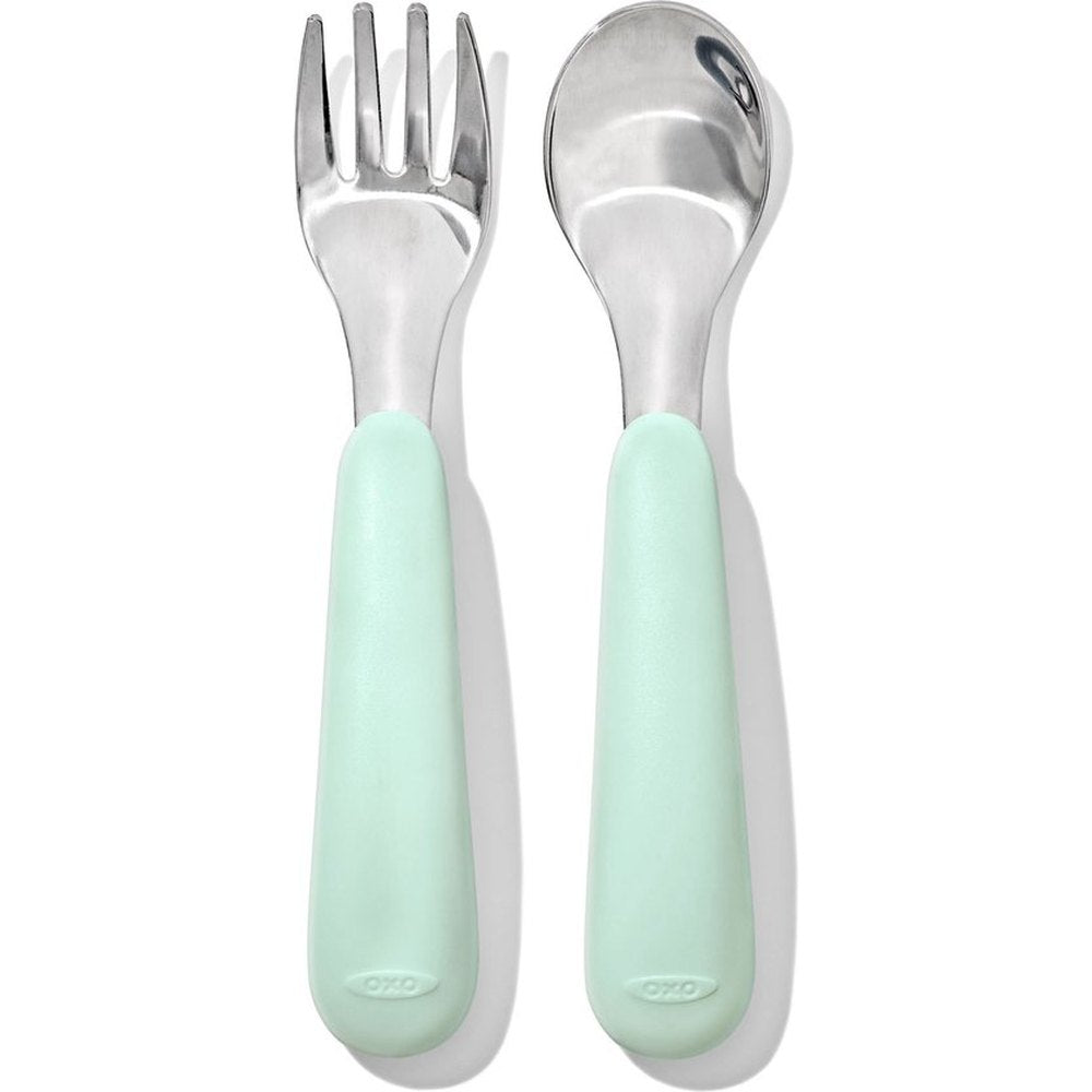 OXO Tot Fourchette et cuillère - Opale