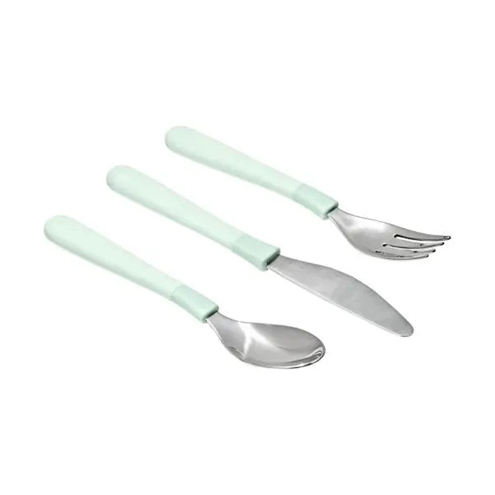 Oxo Tot Couverts fourchette cuillère couteau en acier inoxydable - Opale