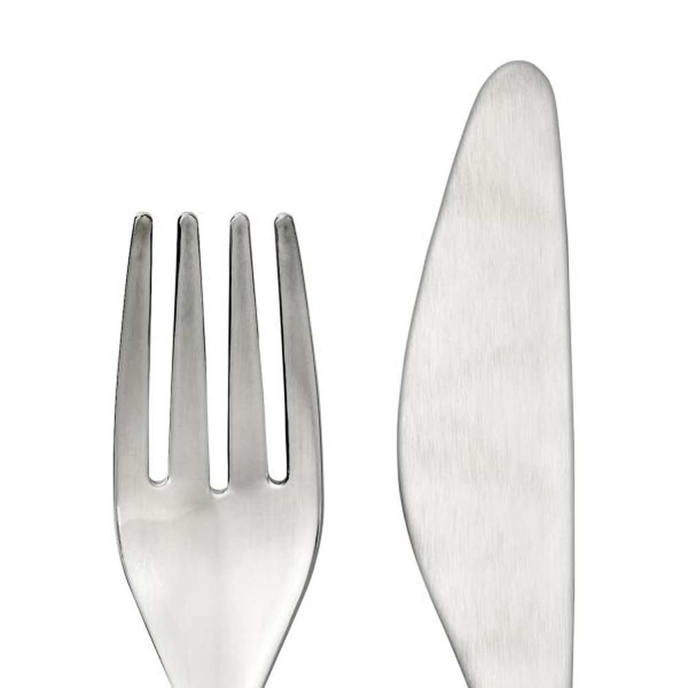 Oxo Tot Couverts fourchette cuillère couteau en acier inoxydable - Opale