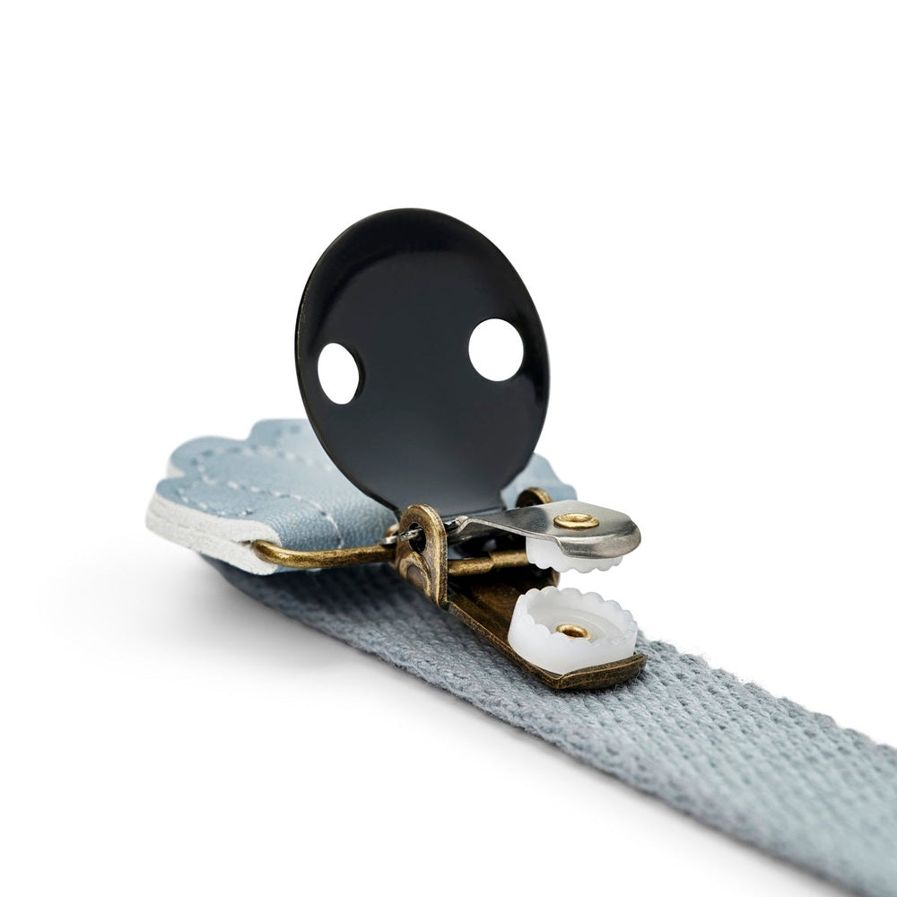 Attache-tétine en bois Elodie - Sunrise Blue Scallop