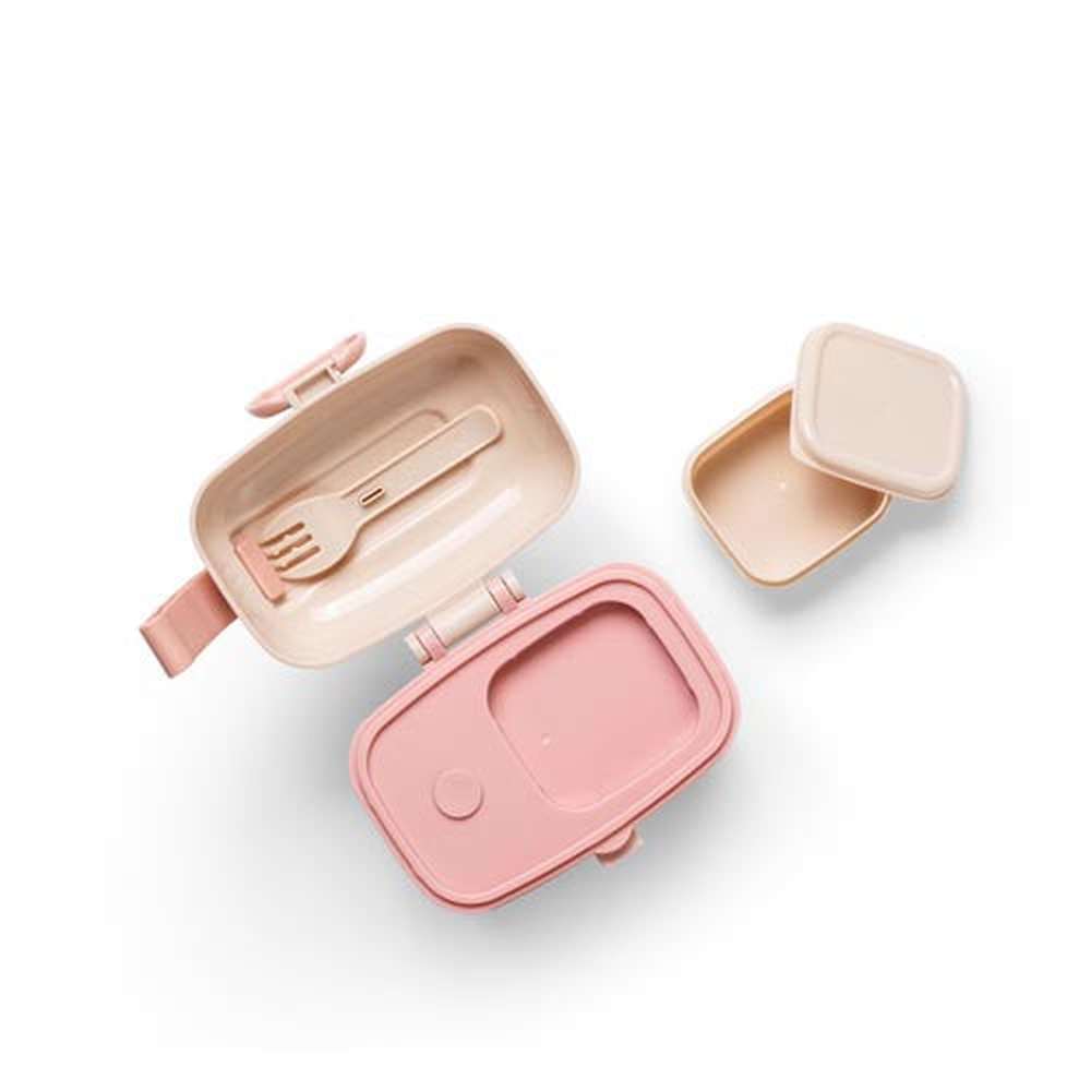 Elodie Details Boîte à déjeuner et à goûter - Nœud rosé