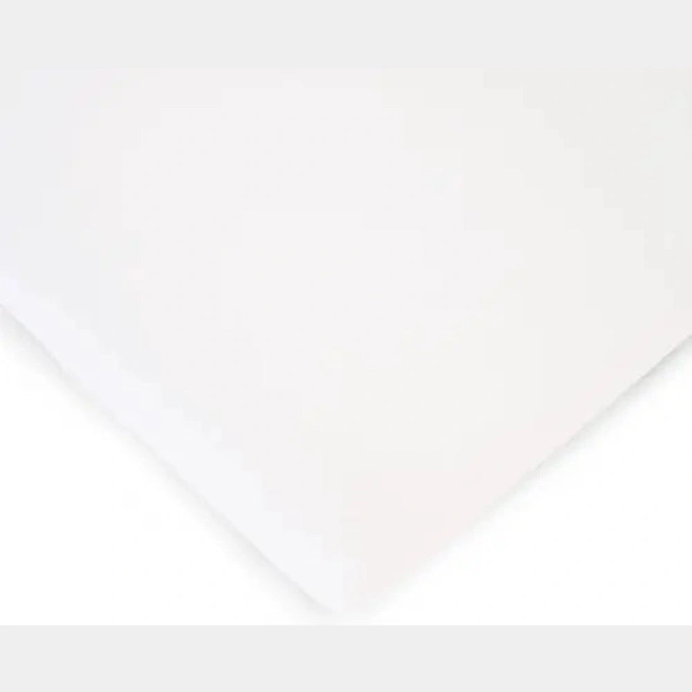Childhome Drap-housse pour lit bébé - 60x120 cm - Coton bio - Blanc