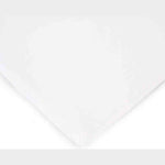 Childhome Drap-housse pour lit bébé - 60x120 cm - Coton bio - Blanc