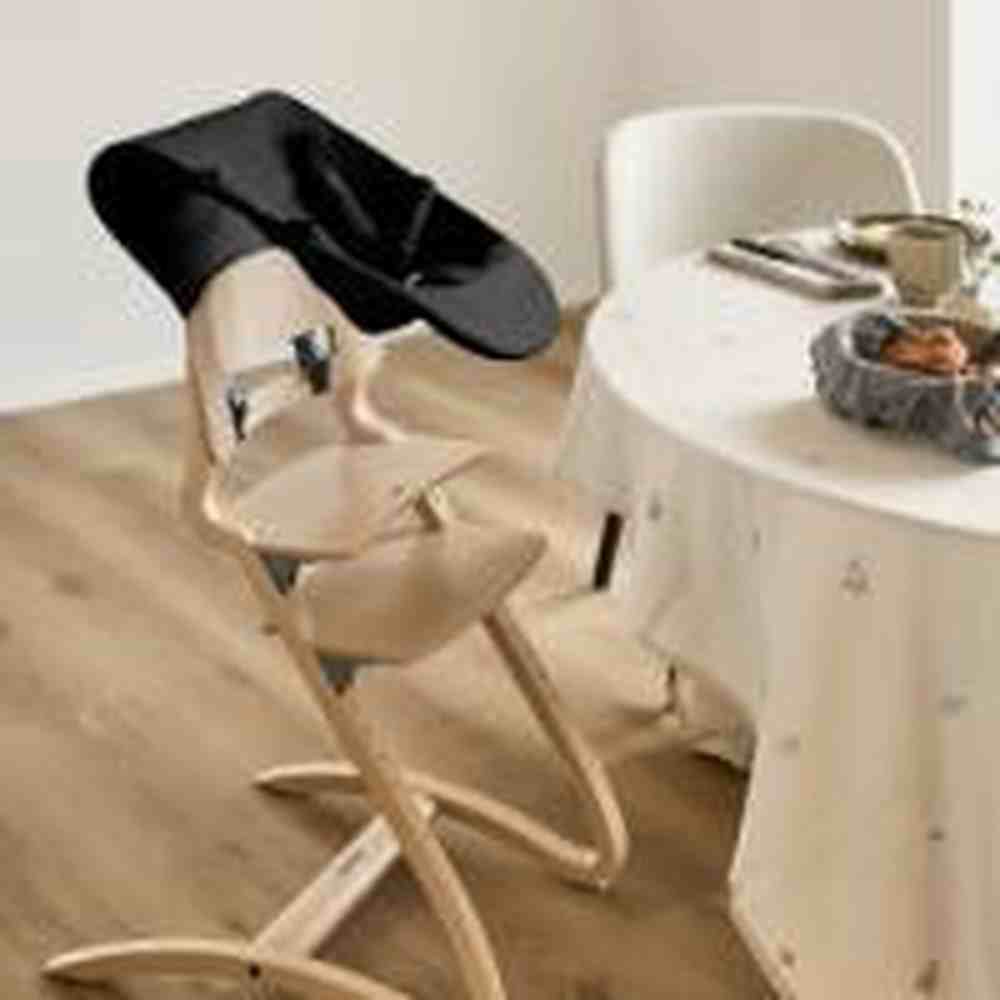 Siège nouveau-né Leander pour chaise haute, noir