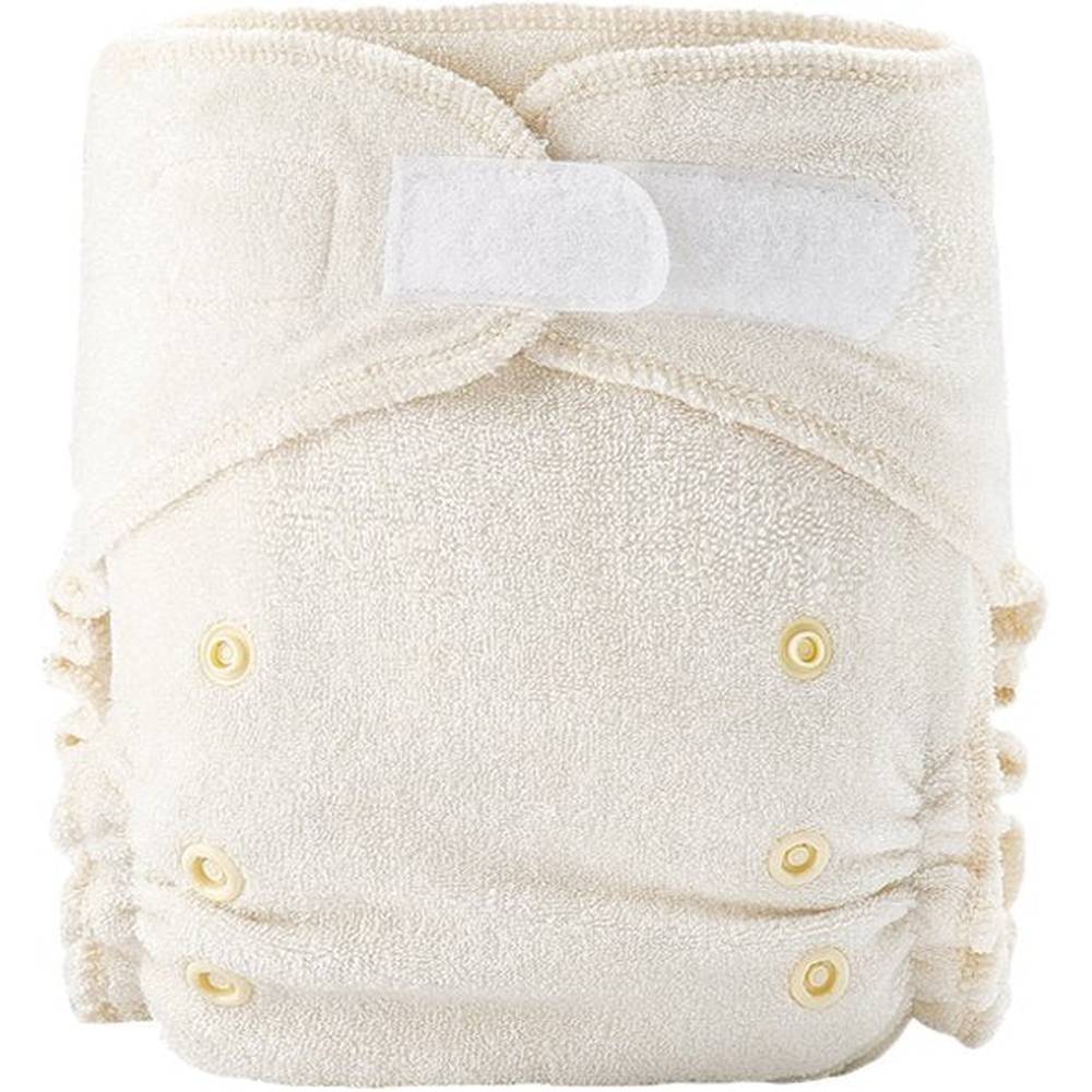 Happy Bear Bamboe One Size couche | couche lavable en 2 pièces | 4kg t/m 15kg | coupe ultra-fine | fermeture scratch pratique