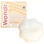Wondr Après-shampoing solide - Viva Vanilla - Cheveux bouclés - Soin intensif - 55g