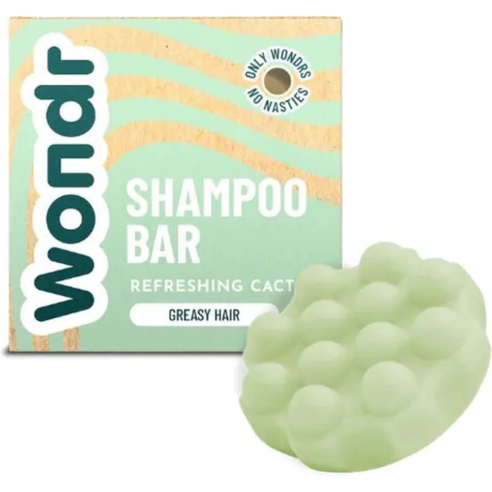 Wondr Shampoing solide cactus rafraîchissant