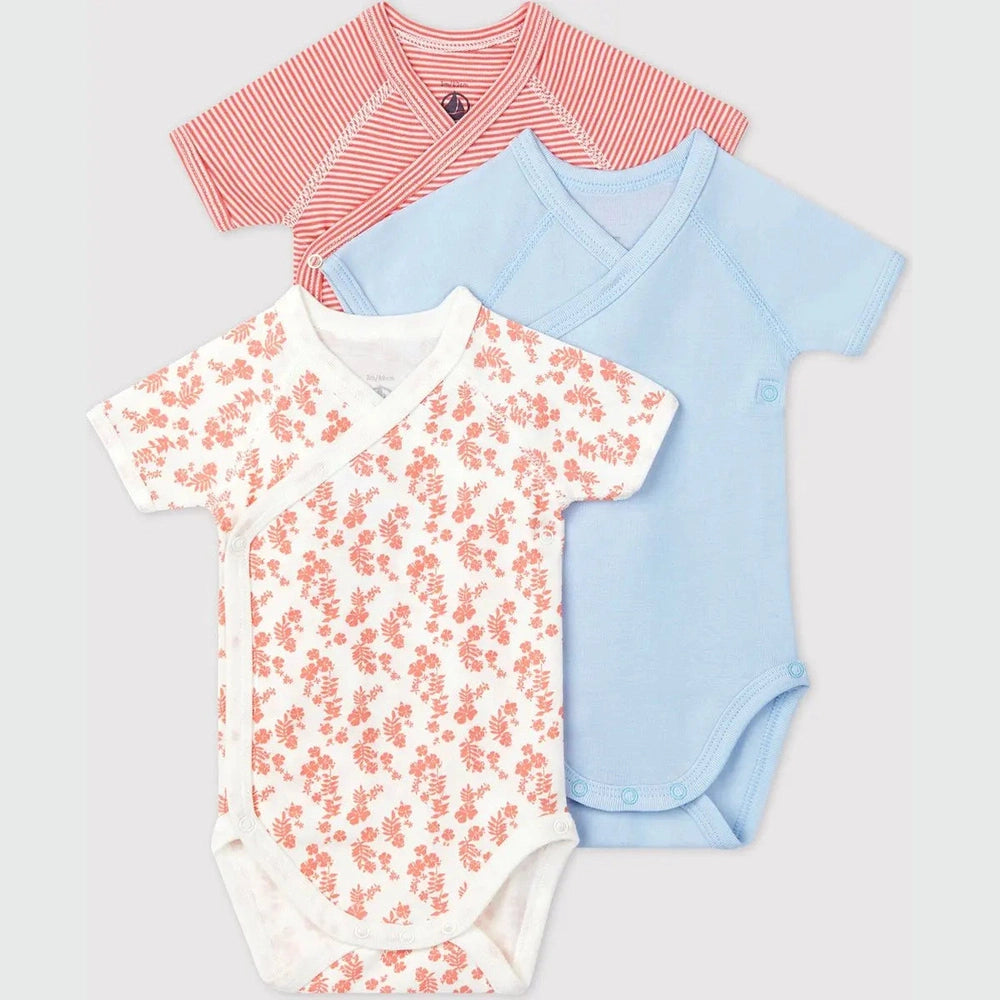 Lot de 3 bodies fille 6 mois