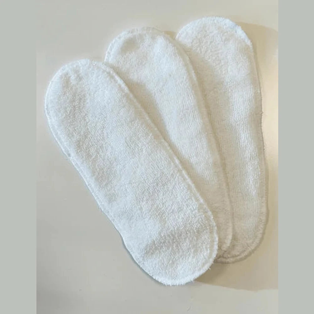 BUMBUNS Doublures douces réutilisables pour couches lavables, 3 pièces