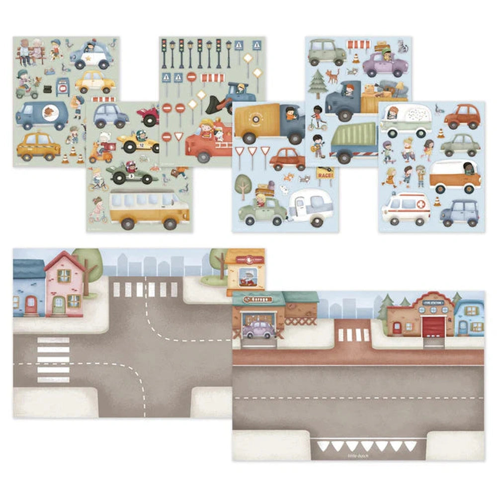 Little Dutch Sticker Story - La circulation de Jim