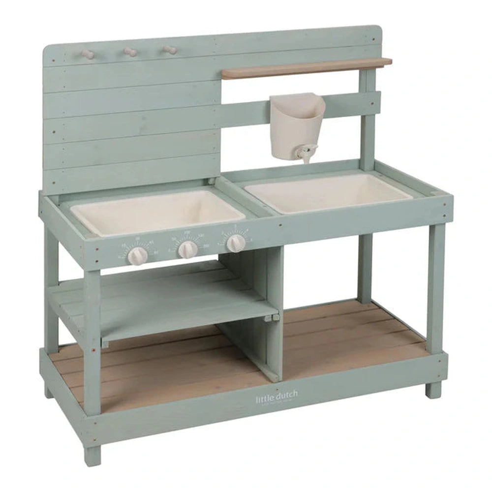 Cuisine d'extérieur en bois Little Dutch - vert