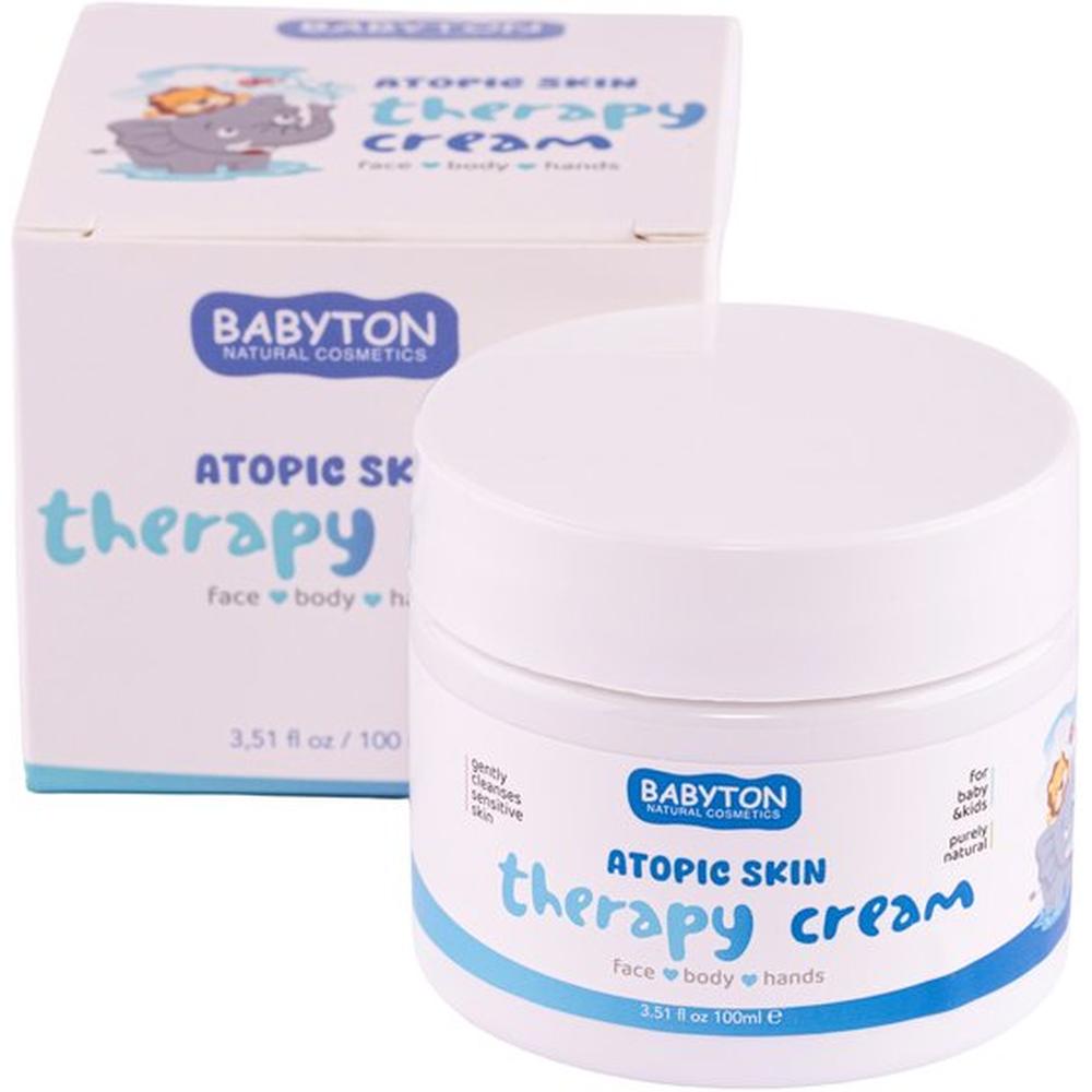 Babyton Crème de soin naturelle pour peau atopique - 100 ml