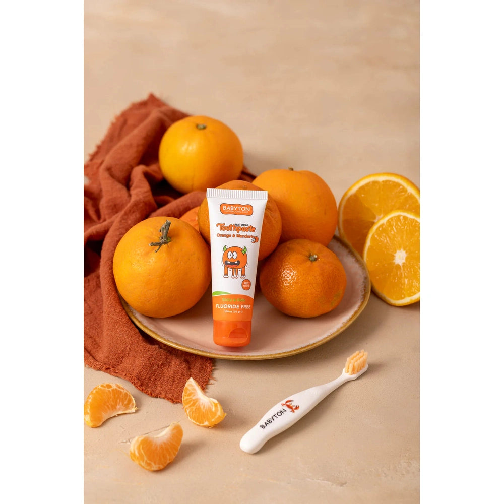 Dentifrice naturel Babyton 50 g - Orange