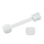 Serrure multifonction BabyDan, 2 pièces - Blanc