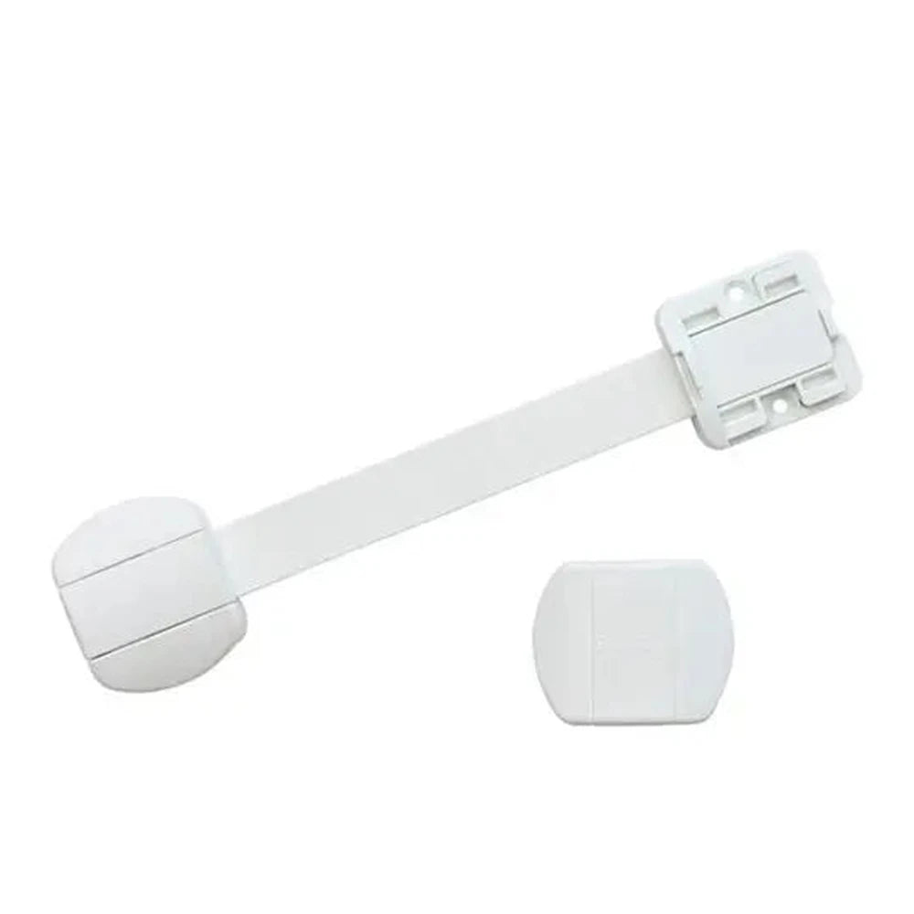 Serrure multifonction BabyDan, 2 pièces - Blanc