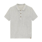 Minymo chemise à manches courtes - rayée