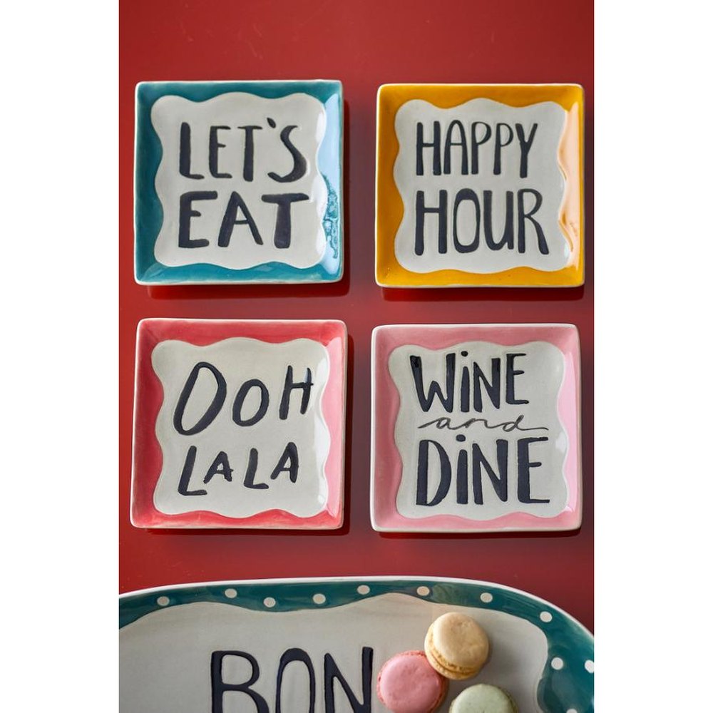 txt
Bloomingville Soline Lot de 4 assiettes - Multicolore