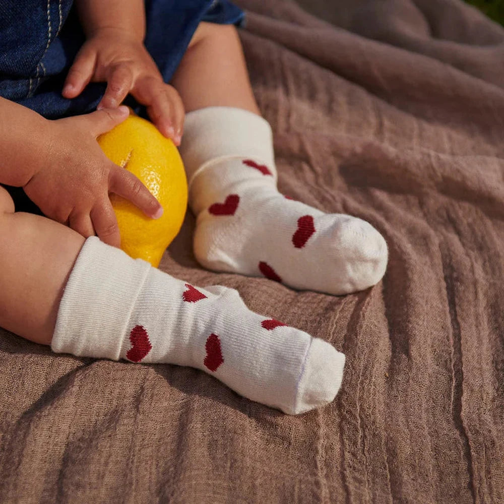 MPkids Alvilda chaussettes - cœurs