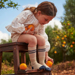 MPkids Elga Chaussettes hautes pailletées jusqu’au genou - Or