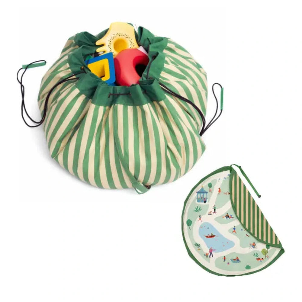 Play&Go Tapis de jeu d’extérieur & sac de rangement - Parc