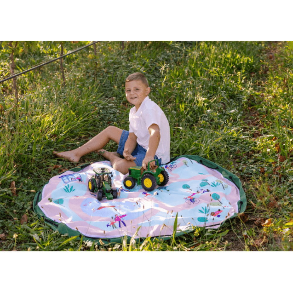 Play&Go Tapis de jeu d'extérieur et sac de rangement - Parc