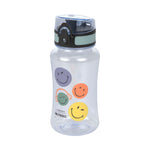 Lässig Bouteille Smiley World 420 ml - Bleu