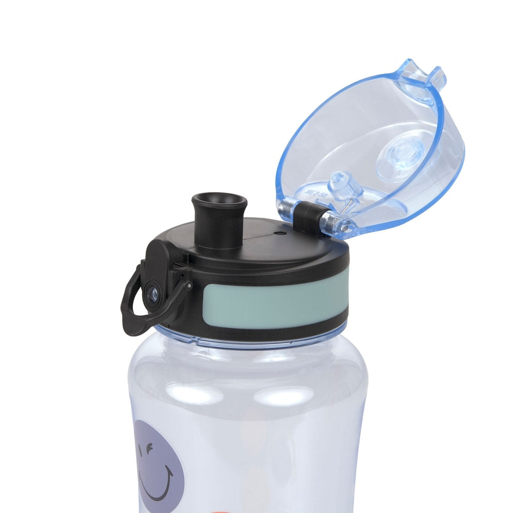 Lässig gourde Smiley World 420 ml - bleu
