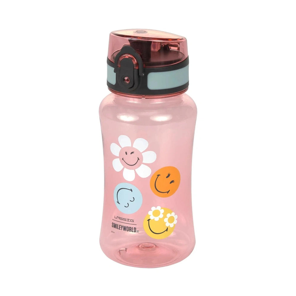 Lässig gourde Smiley World 420 ml - rose