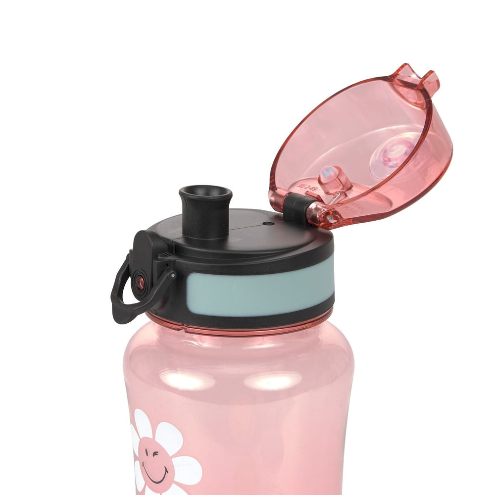 Lässig Gourde Smiley World 420 ml - Rose