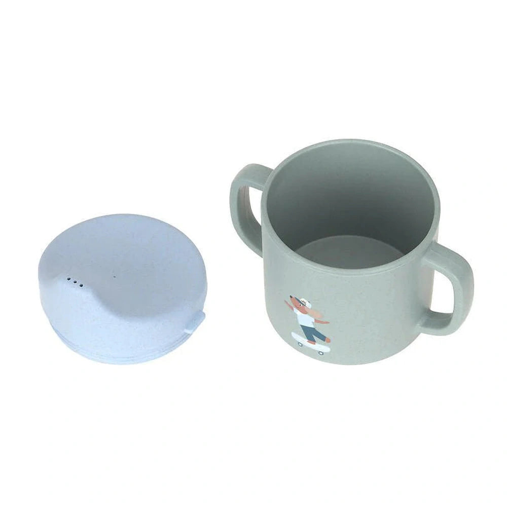Lässig tasse d’apprentissage Sippy Cup PP/cellulose - Tiny Team Dog