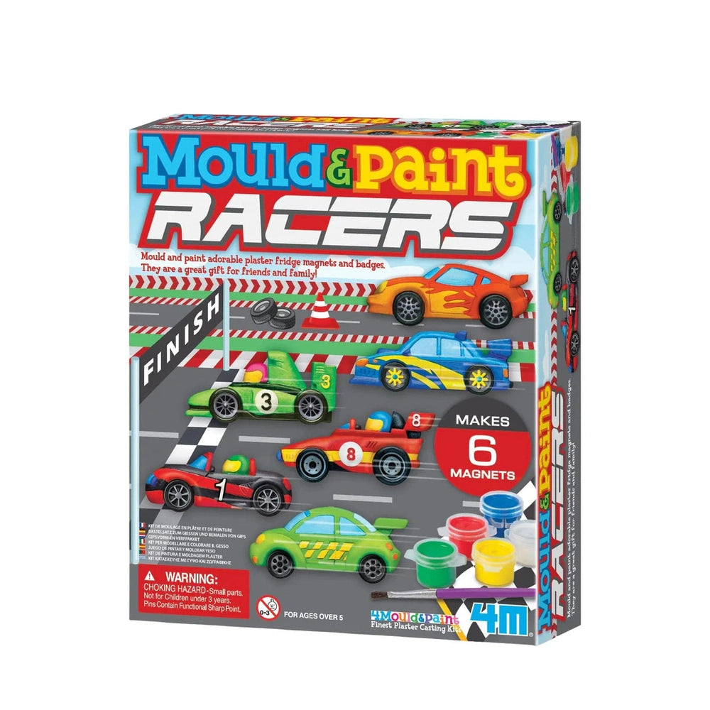 4M Moule et peinture : aimants et badges - pilotes