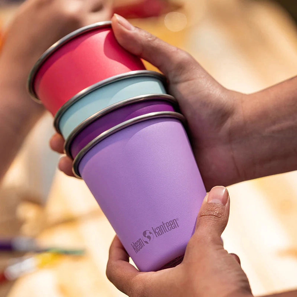 Klean Kanteen 4 gobelets en acier 296 ml