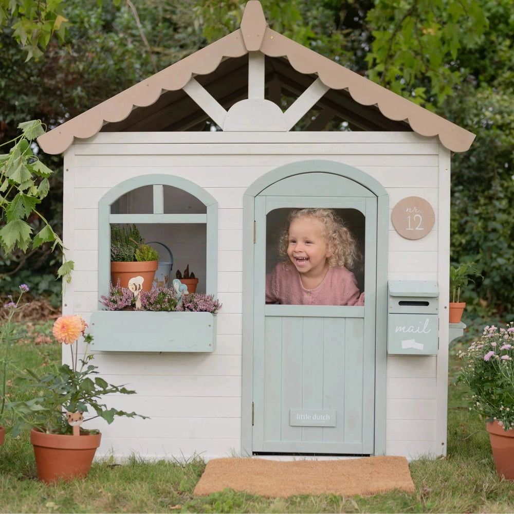 Little Dutch maison de jeu en bois - blanc