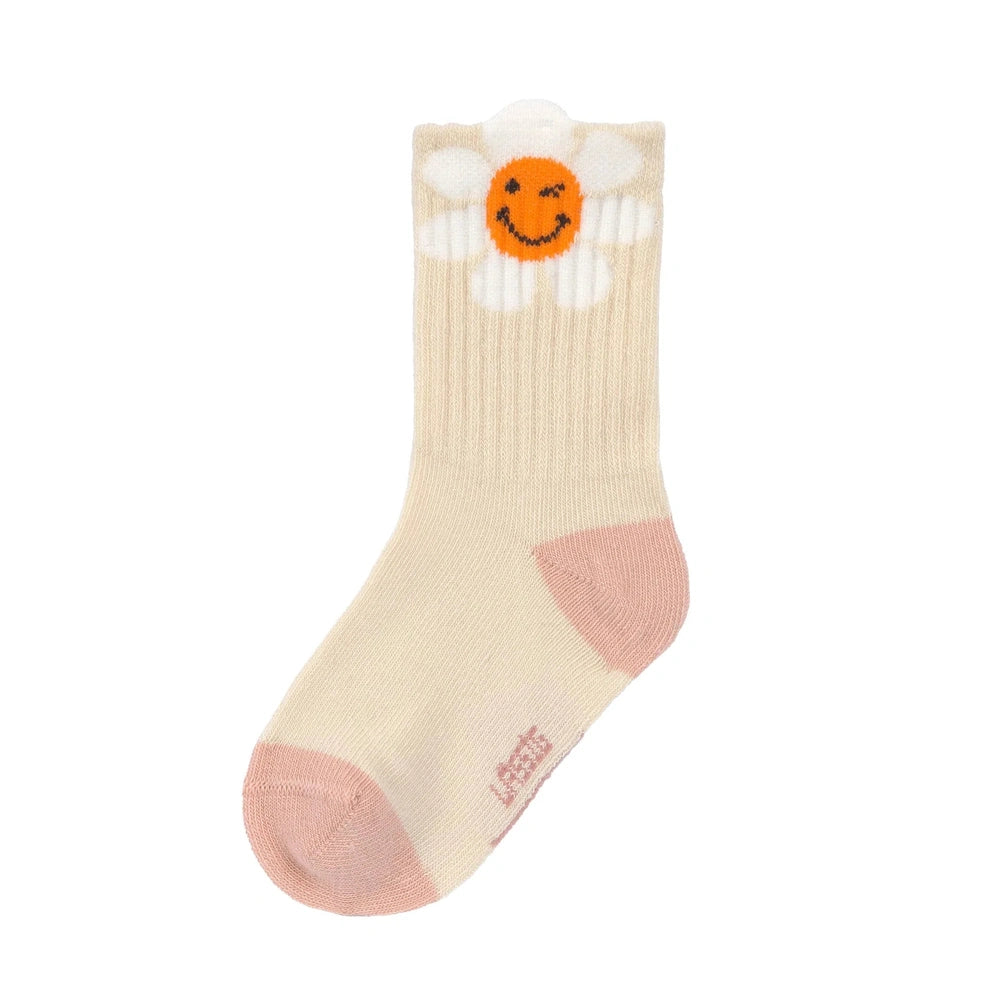 Lässig chaussettes lot de 3 - Smiley World rose poudré