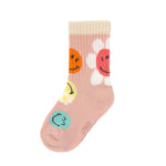 Lässig lot de 3 chaussettes - Smiley World rose poudré