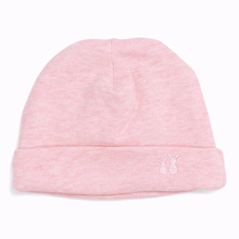 Poetree Kids Bonnet bébé 1-3 mois - Rose chiné