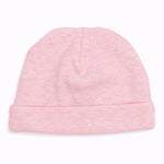 Poetree Kids Bonnet bébé 1-3 mois - Rose chiné